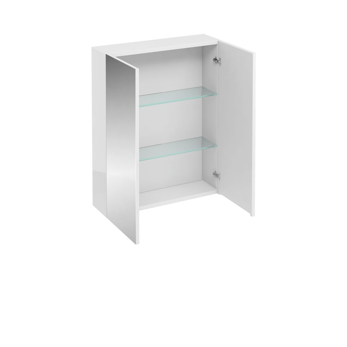 600 double mirrored door wall cabinet