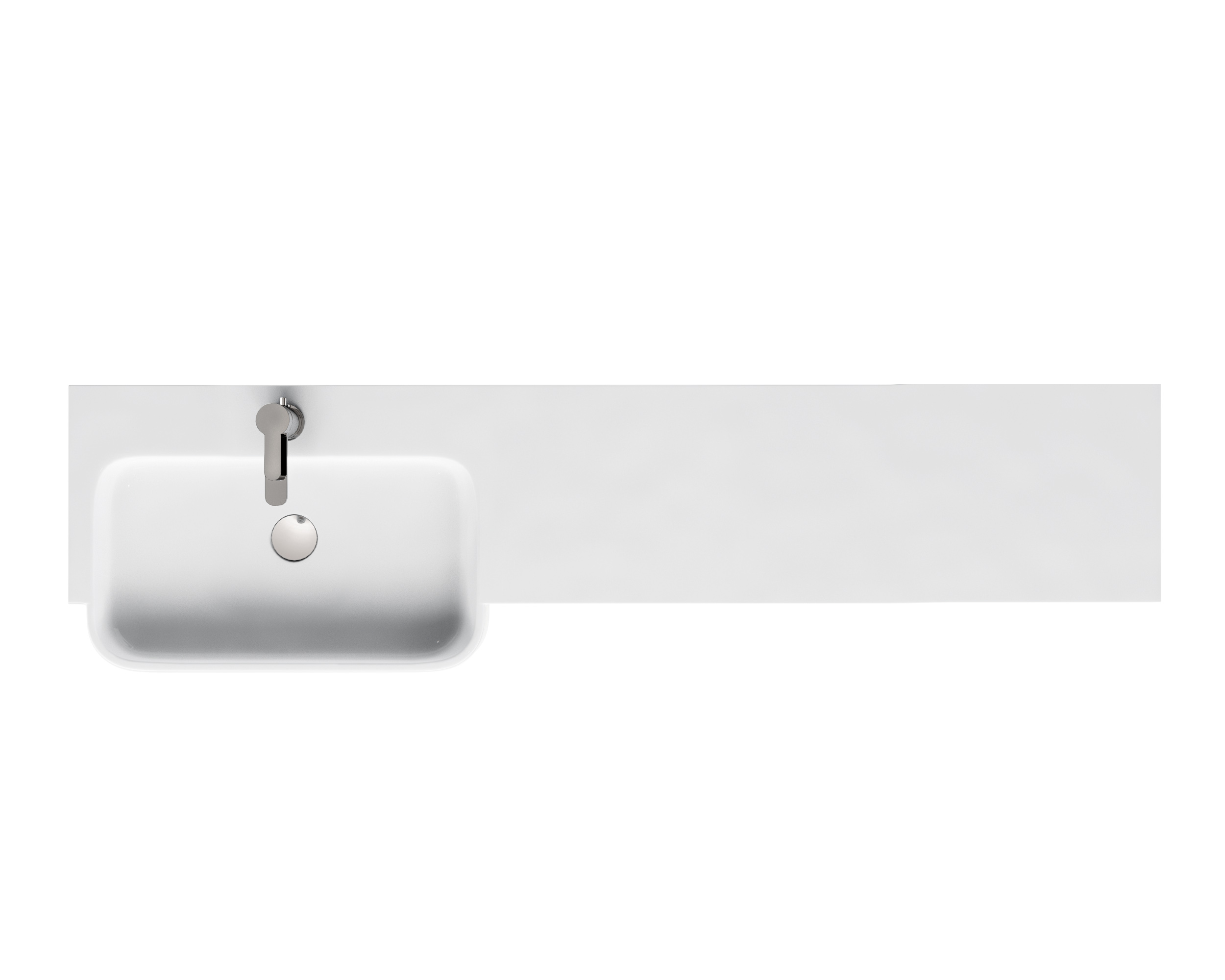 1500mm Quattrocast Basin - Left