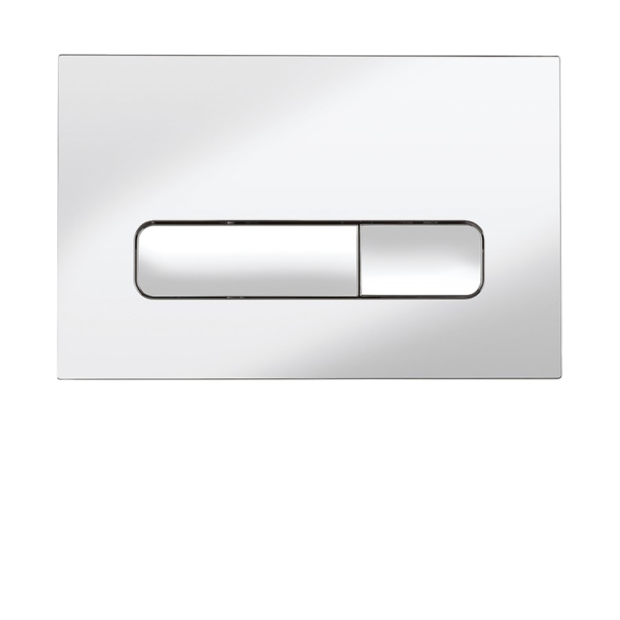 Atoll Chrome Flush Plate