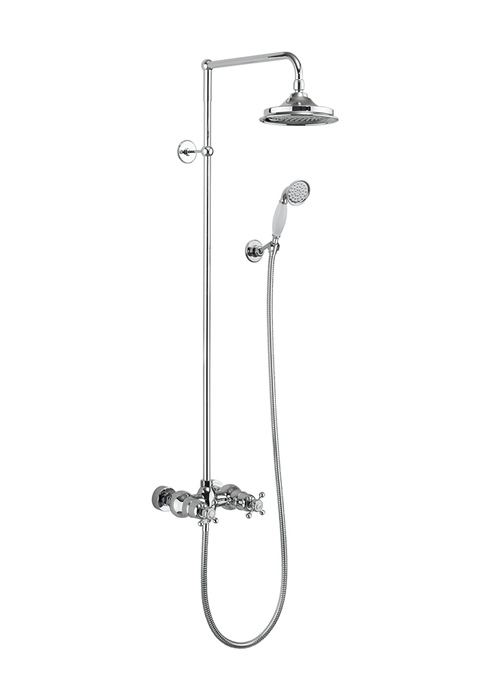 Eden Thermostatic two outlet twin control valve