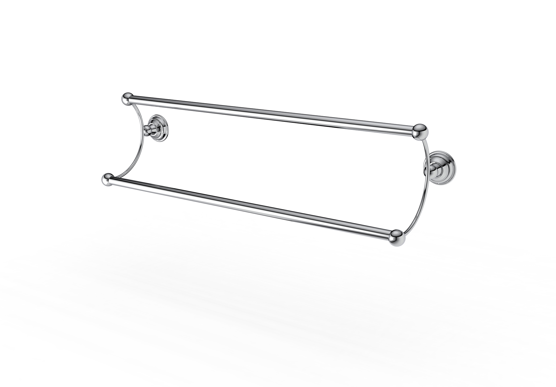 Belgravia double towel rail