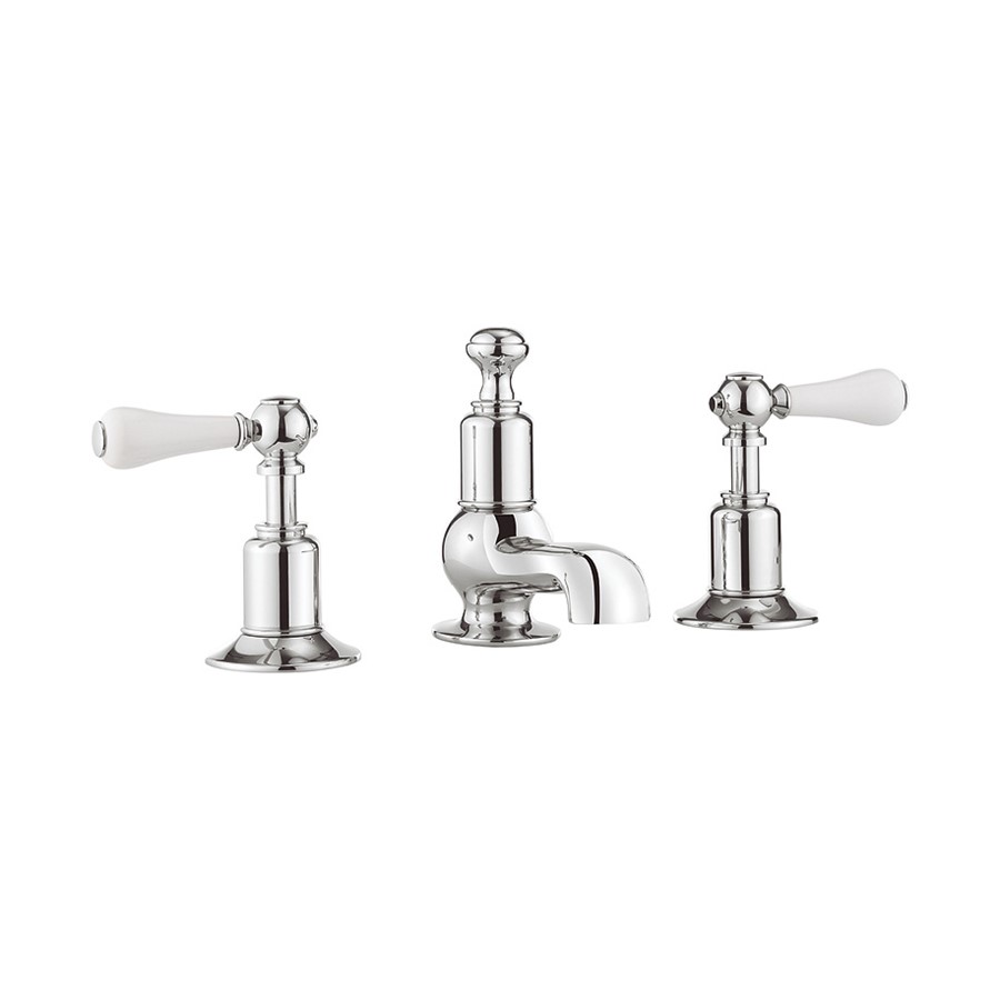 Belgravia Lever Basin 3 Hole Set