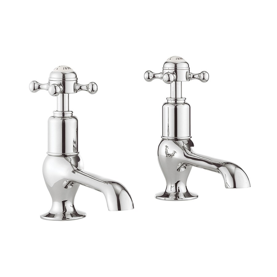 Belgravia Crosshead Long Nose Basin Taps