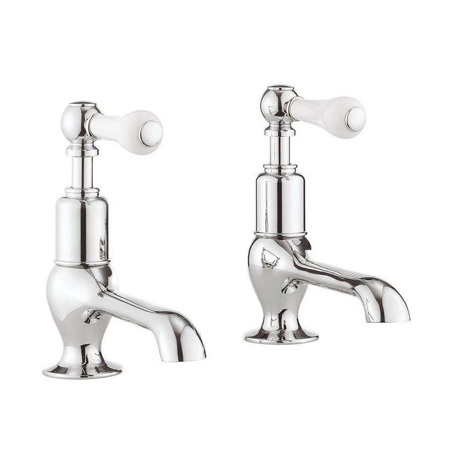 Belgravia Lever Long Nose Basin Taps