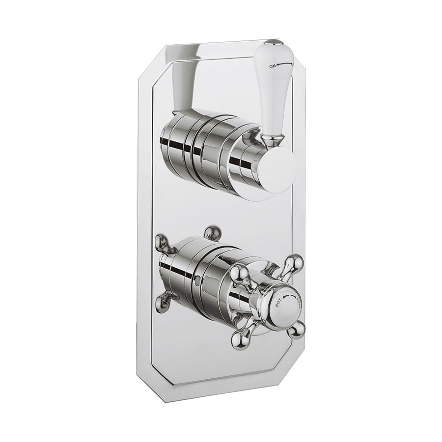 Belgravia Lever Thermostatic Shower Valve with 2 Way Diverter