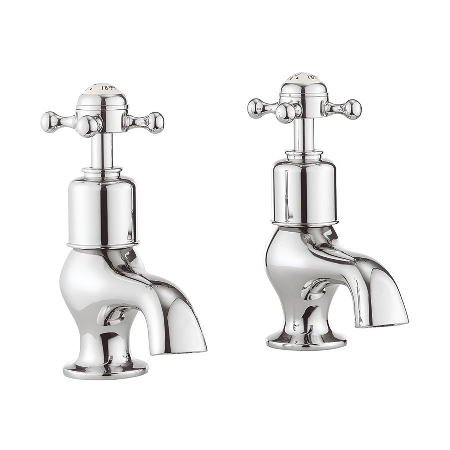 Belgravia Crosshead Bath Pillar Taps