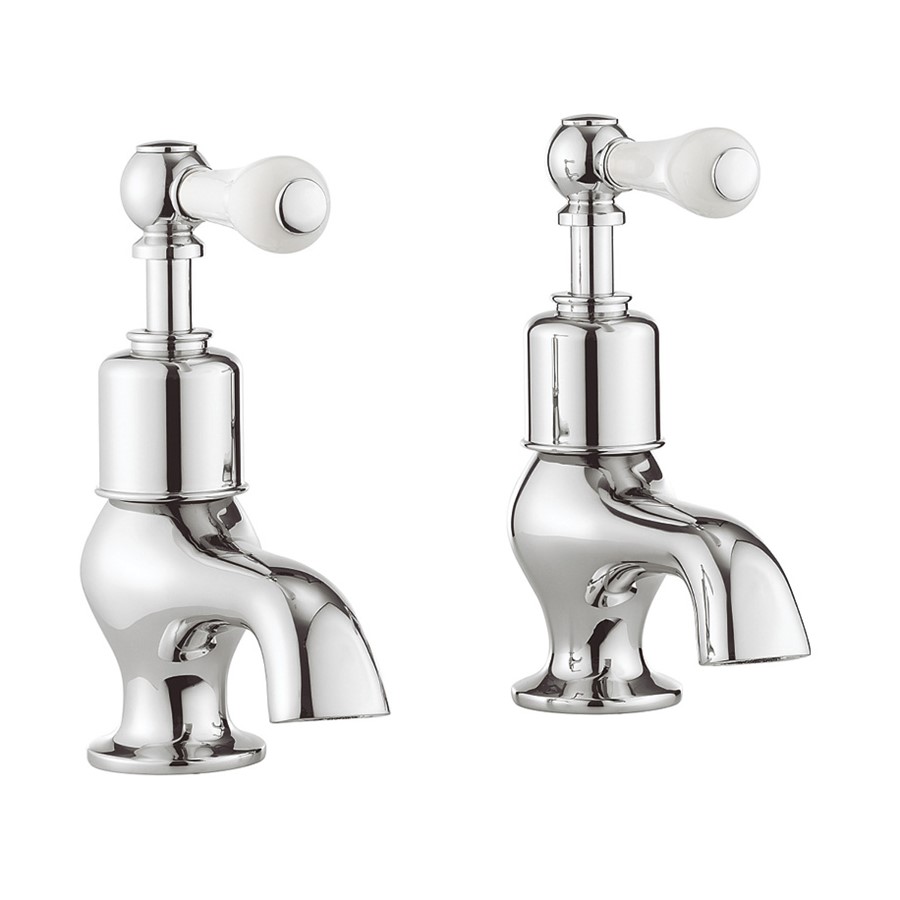 Belgravia Lever Bath Pillar Taps