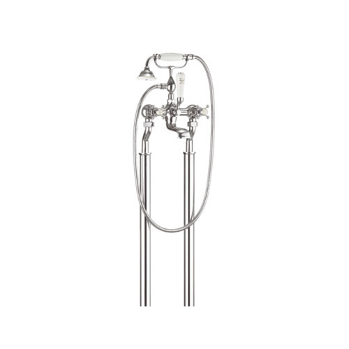 Belgravia Crosshead Bath Shower Mixer with Kit & Legs