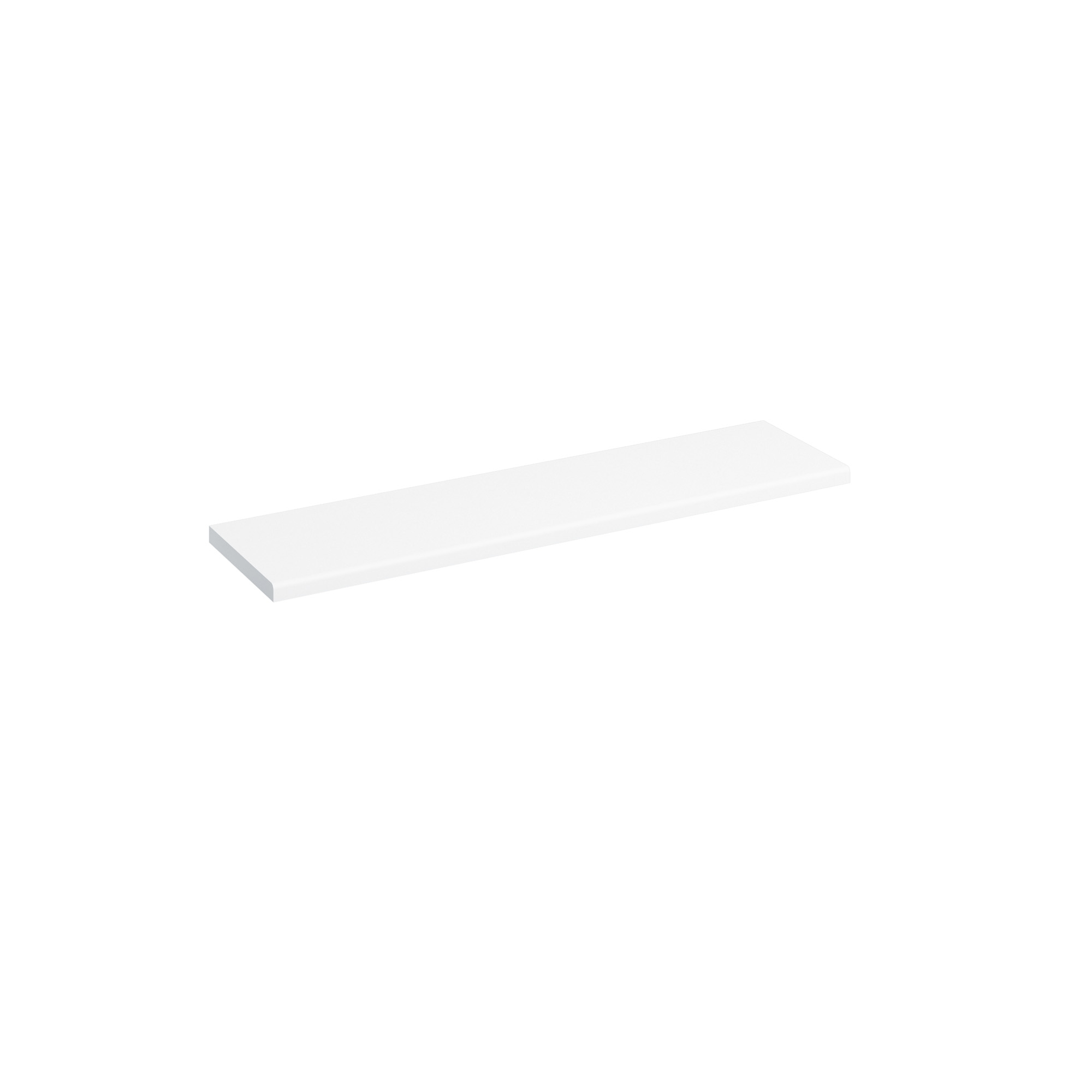 120cm Minerva worktop - white