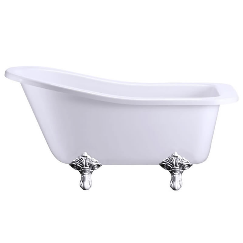 Buckingham slipper bath with standard legs