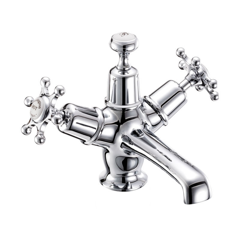 Birkenhead basin mixer with click-clack waste