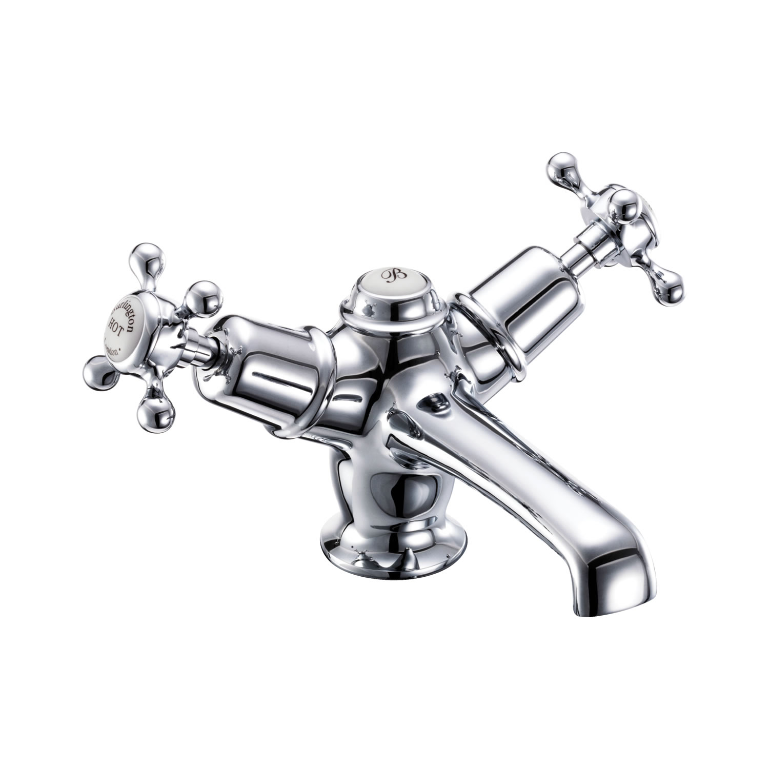 Burlington basin mixer with low central indice