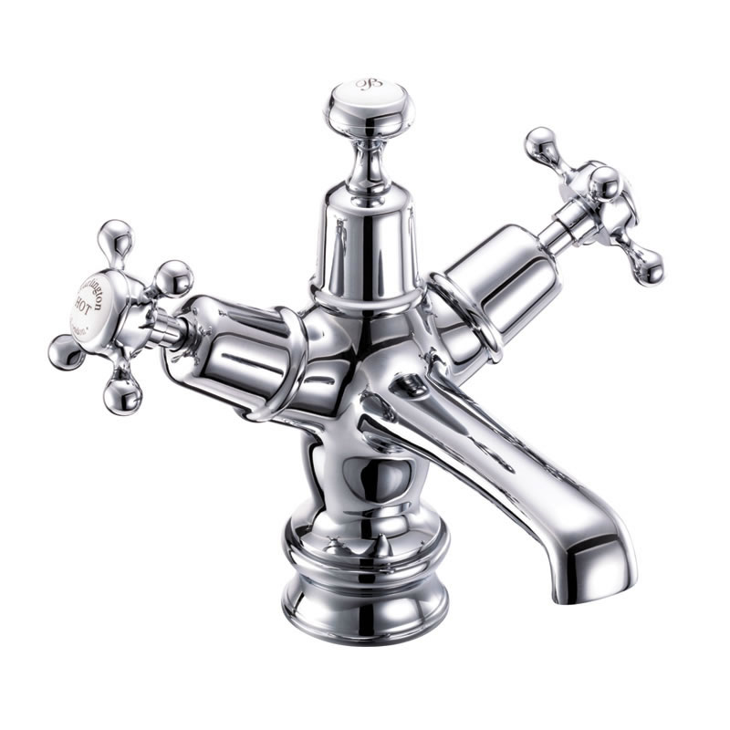 Claremont Regent basin mixer with click clack waste