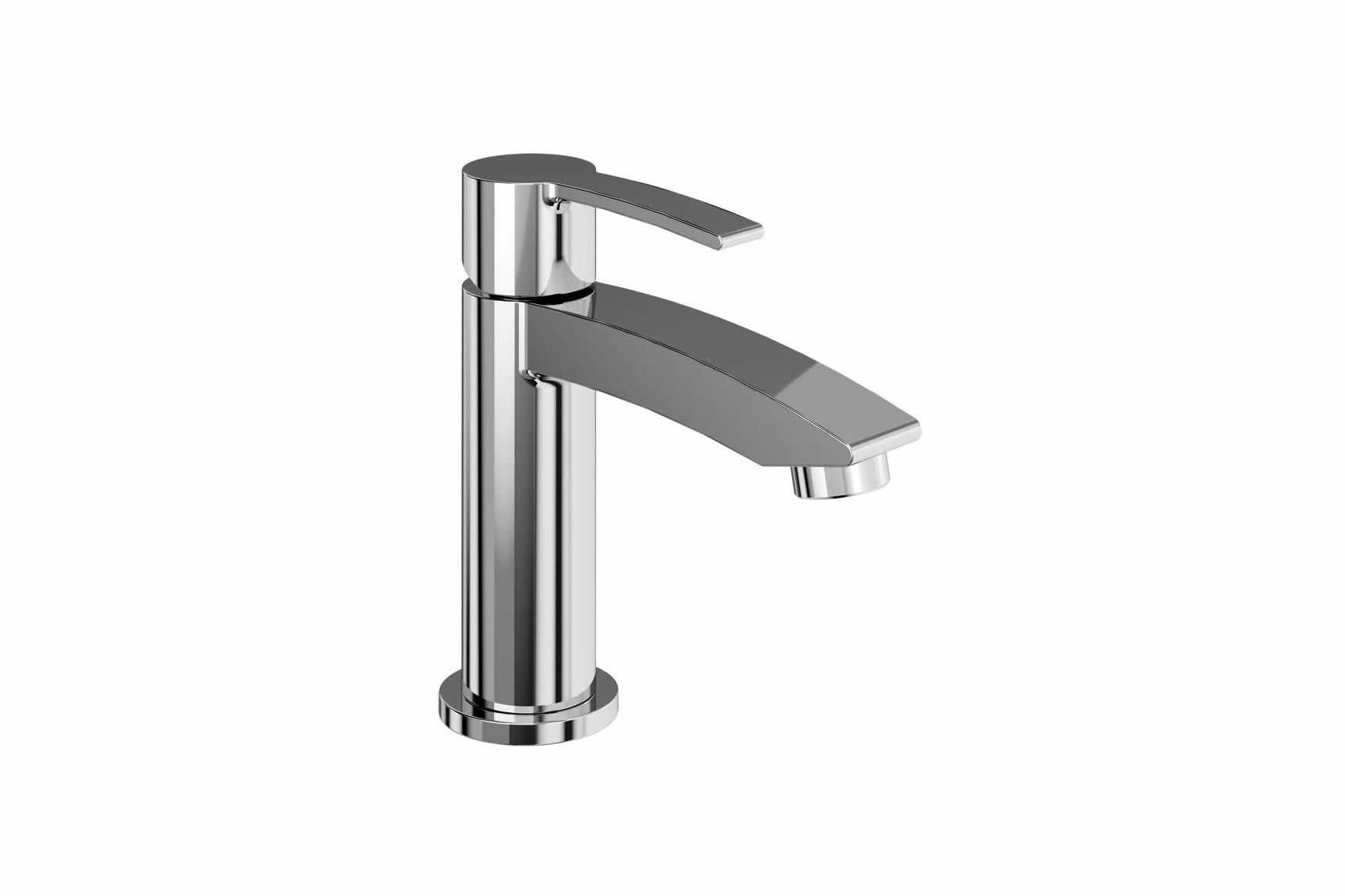 Sapphire mini basin mixer without waste