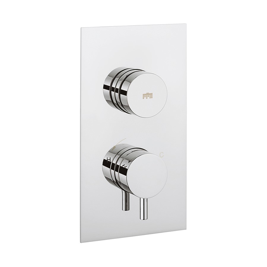 Dial Kai Lever Trim Single Outlet Thermostatic Shower Valve