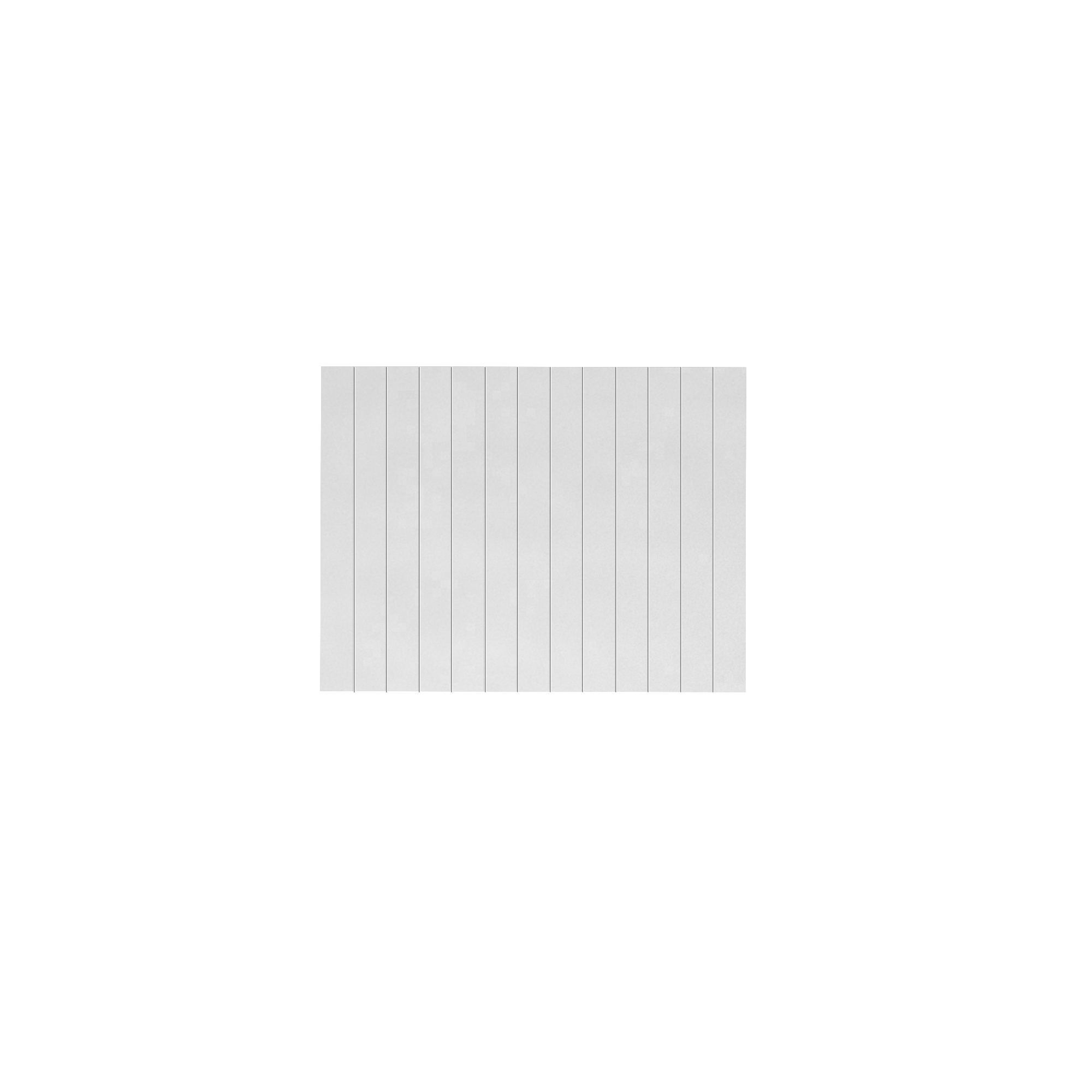 Arundel 75 bath end panel – Matt White