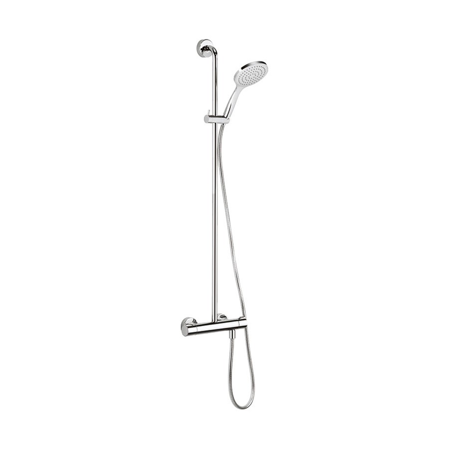 Solo Exposed Thermostatic Shower Valve with Single Mode Handset