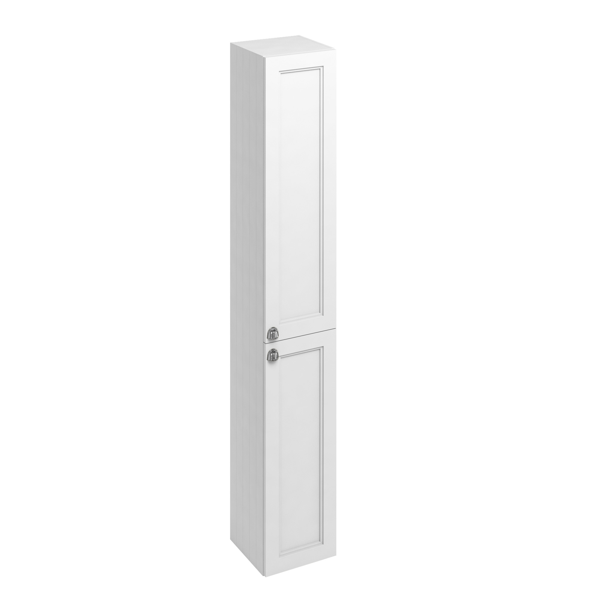 30 Double Door Tall Base Unit - Matt White