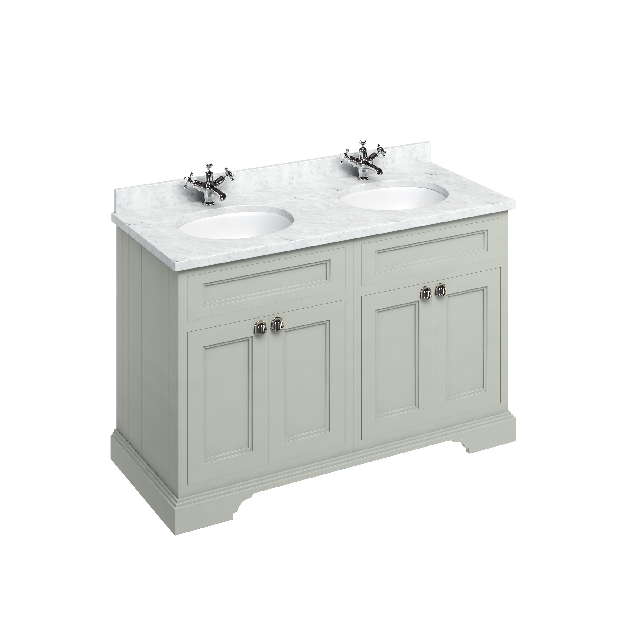 130 Freestanding Vanity Unit with Doors