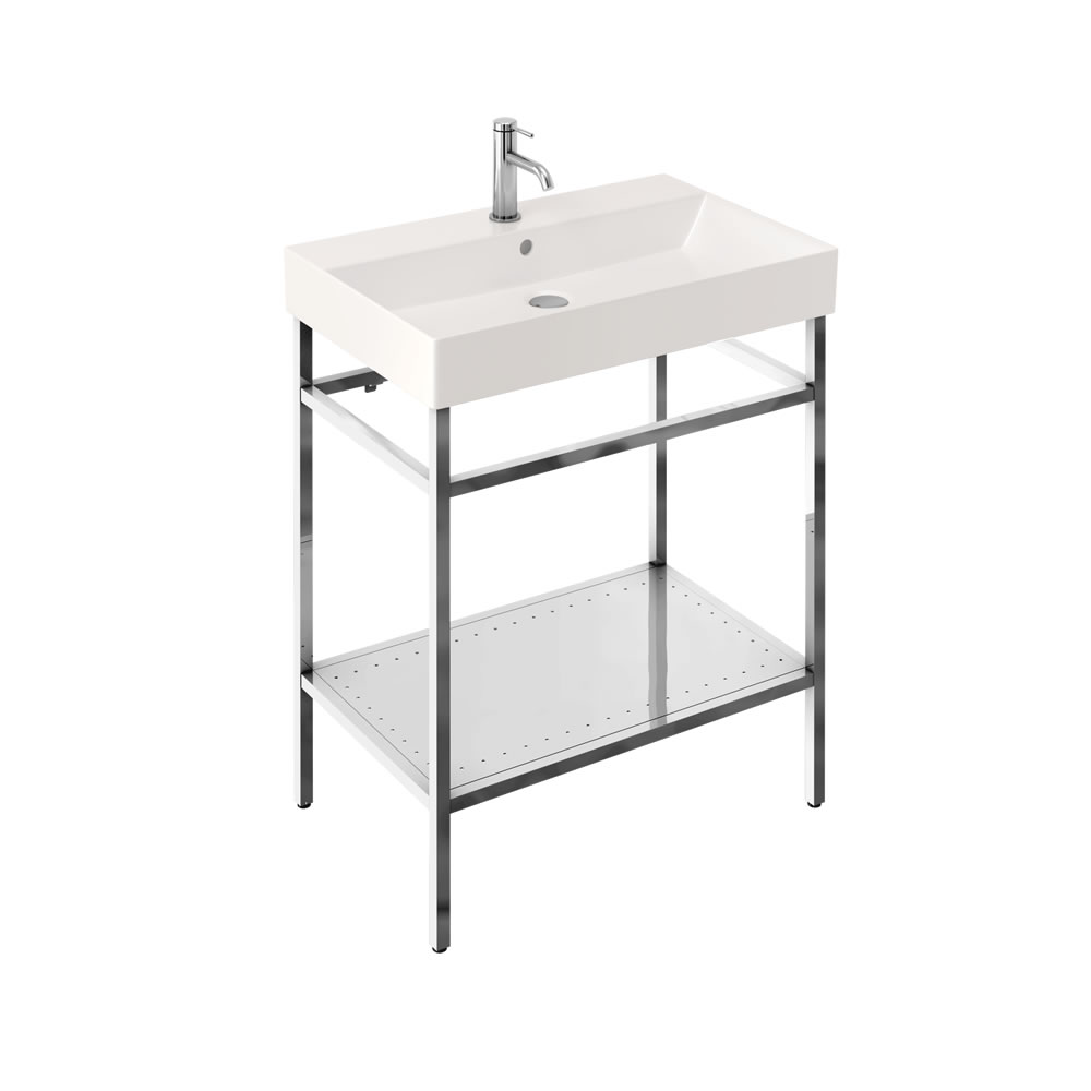 Frame stand for 700 basin - stainless steel