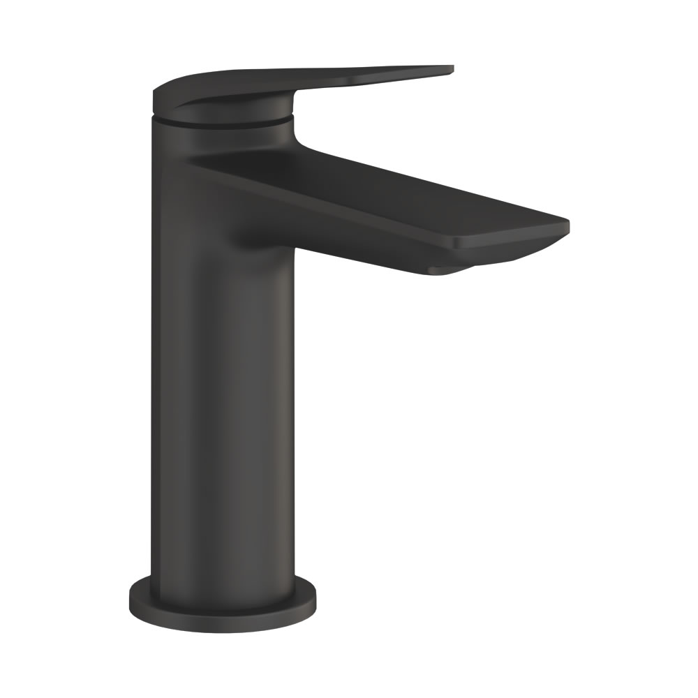 Greenwich mono basin mixer matt black