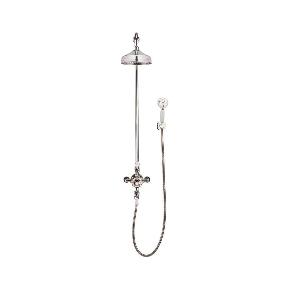Belgravia Thermostatic Shower Valve - Nickel