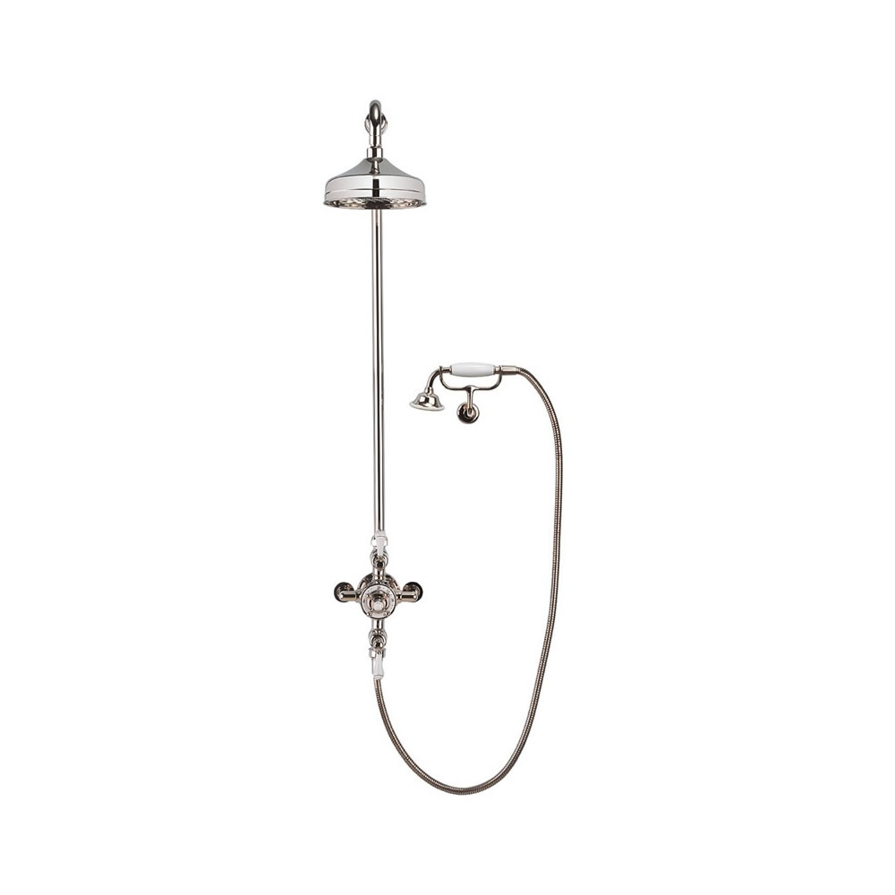 Belgravia Thermostatic Shower Valve - Nickel