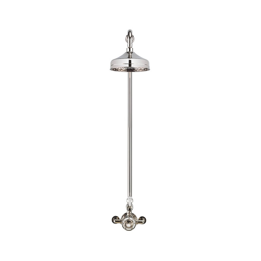Belgravia Thermostatic Shower Valve - Nickel