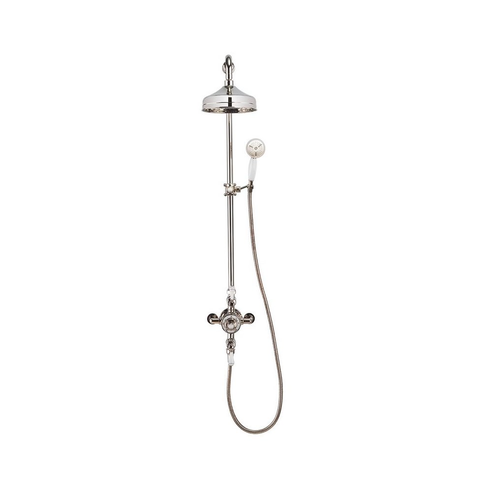 Belgravia Thermostatic Shower Valve - Nickel