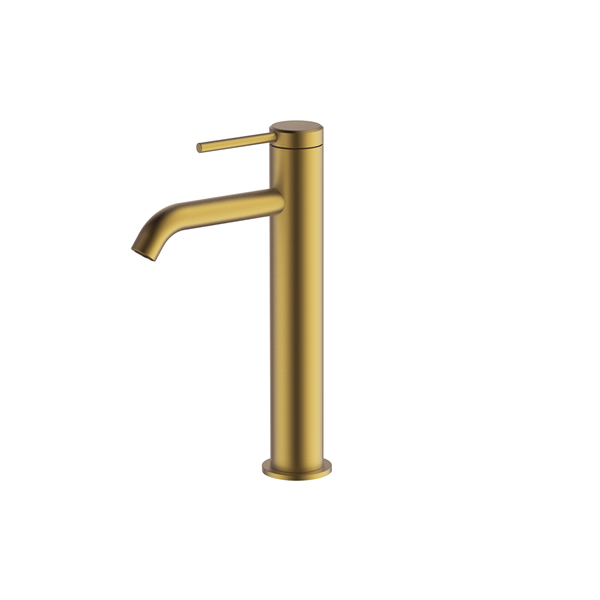 Hoxton Slim Washbowl Mixer Brushed Brass