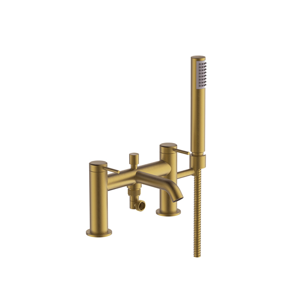 Hoxton Bath/Shower Mixer 2th Brushed Brass