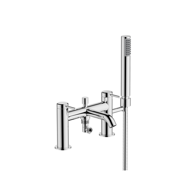 Hoxton Bath/Shower Mixer 2th Brushed Brass