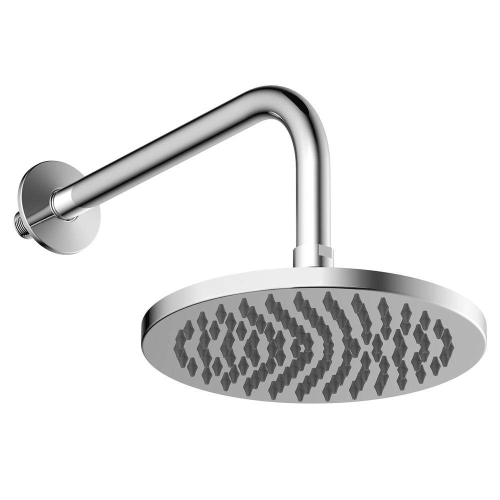 Hoxton 290mm Rain shower head and arm Chrome