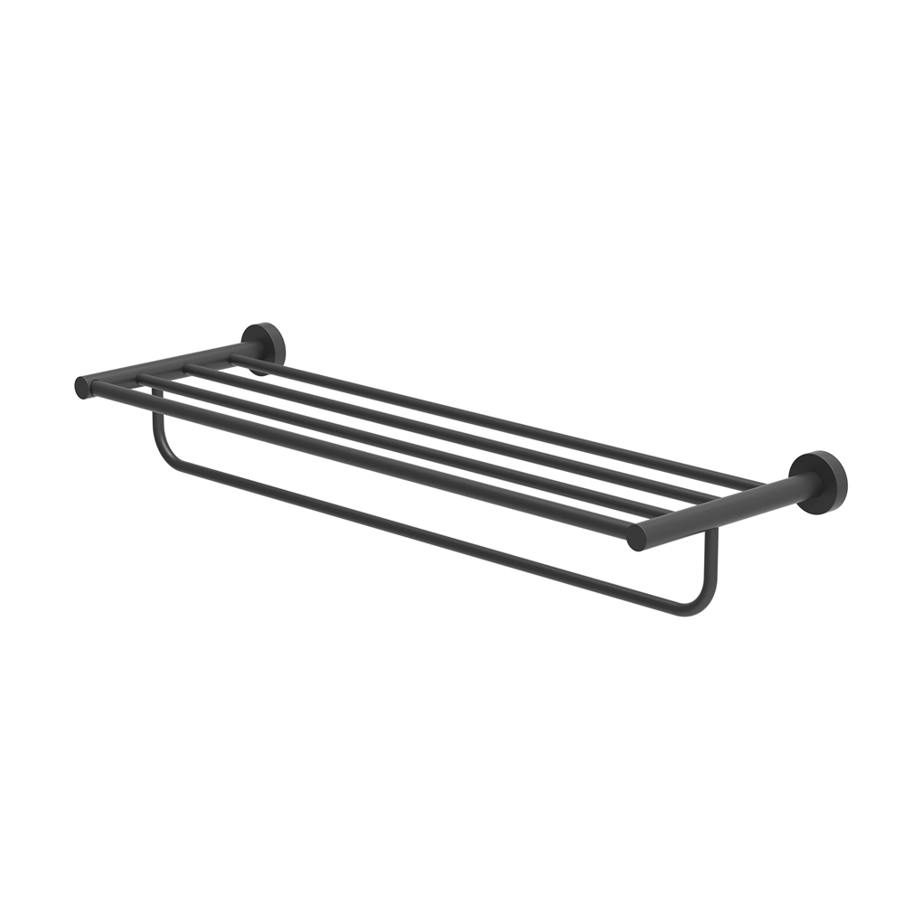 Hoxton Towel Rack Matt Black