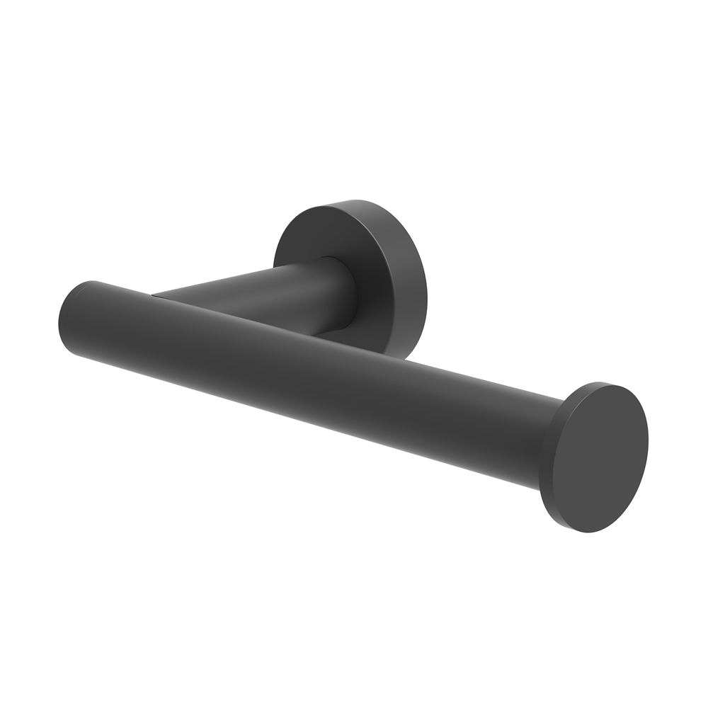 Hoxton Single Toiler Roll Holder Matt Black