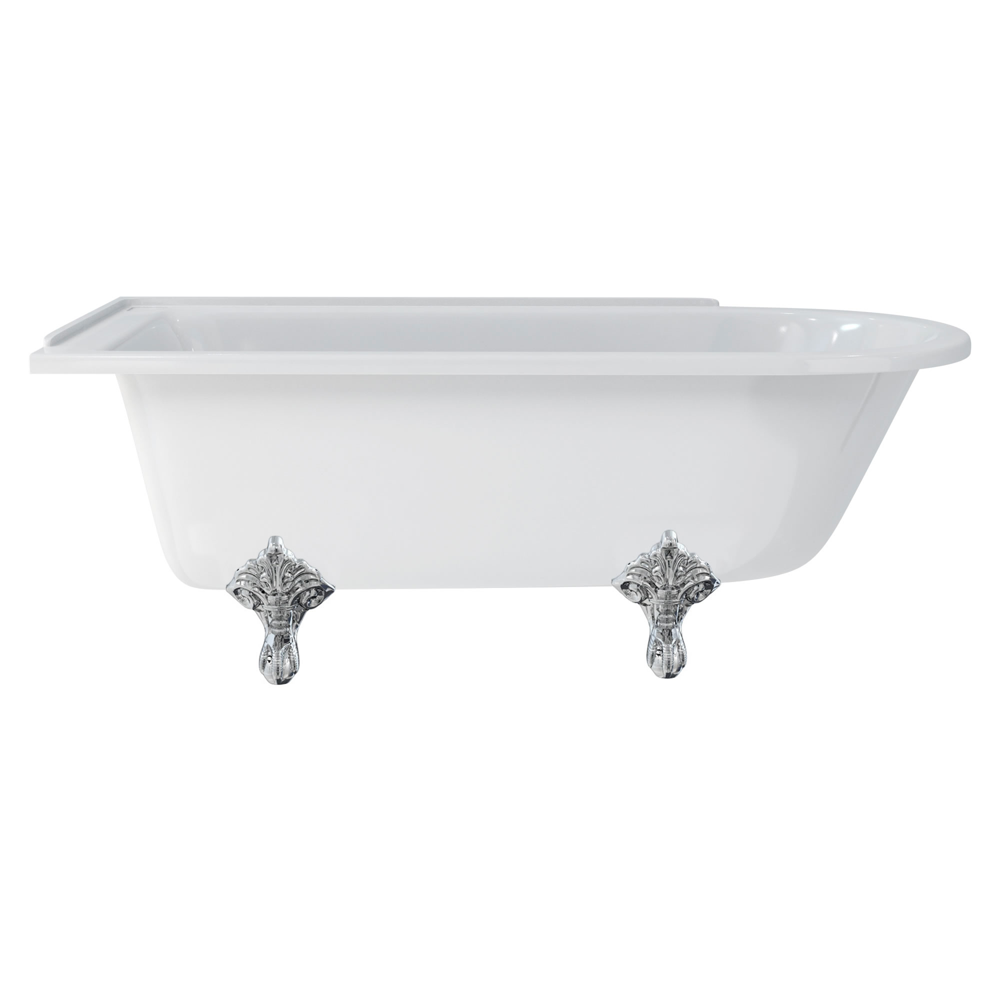 Hampton left handed bath - 170cm with standard legs