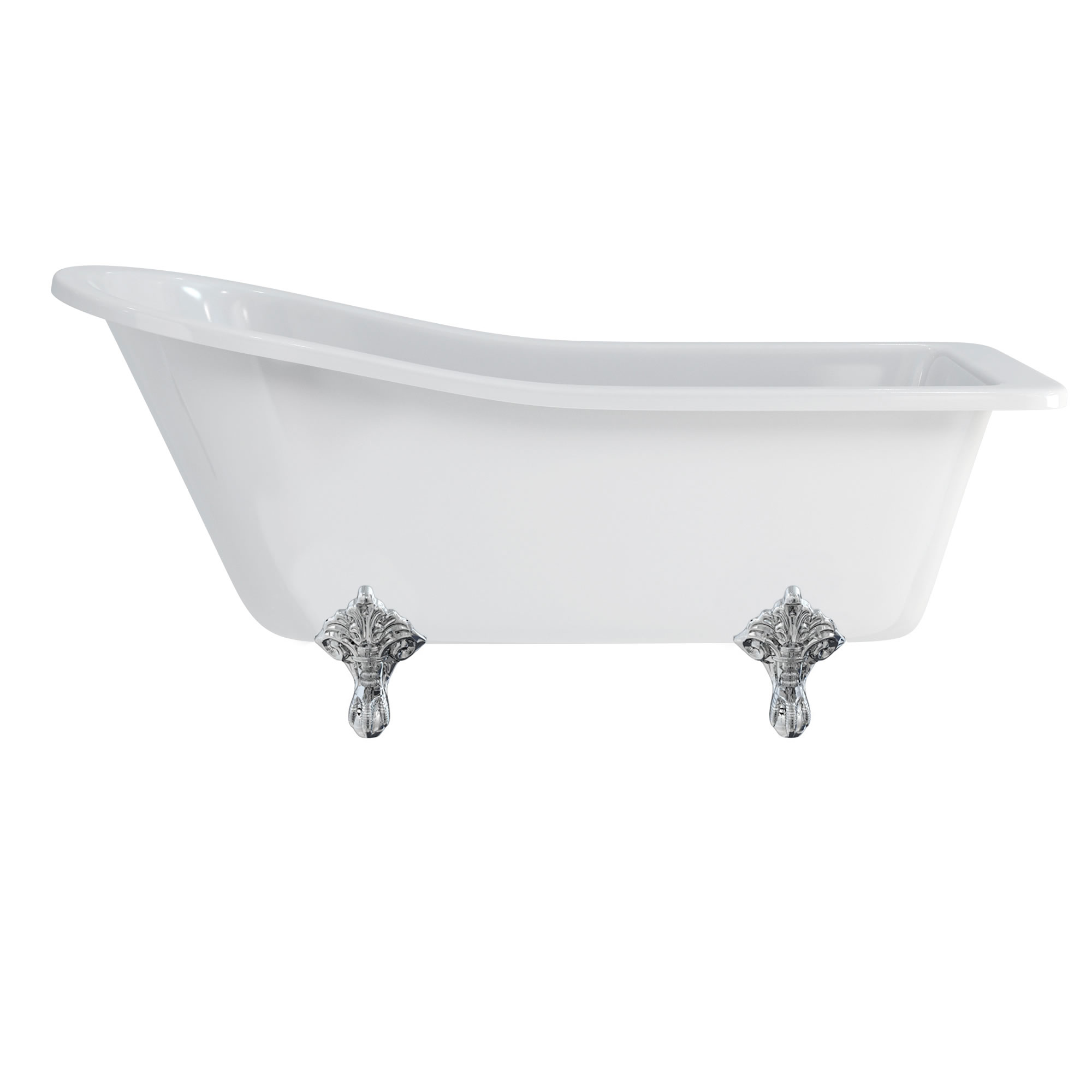 Harewood slipper bath with standard legs