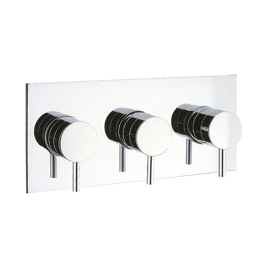 Kai Lever thermostatic shower valve with 3 way diverter