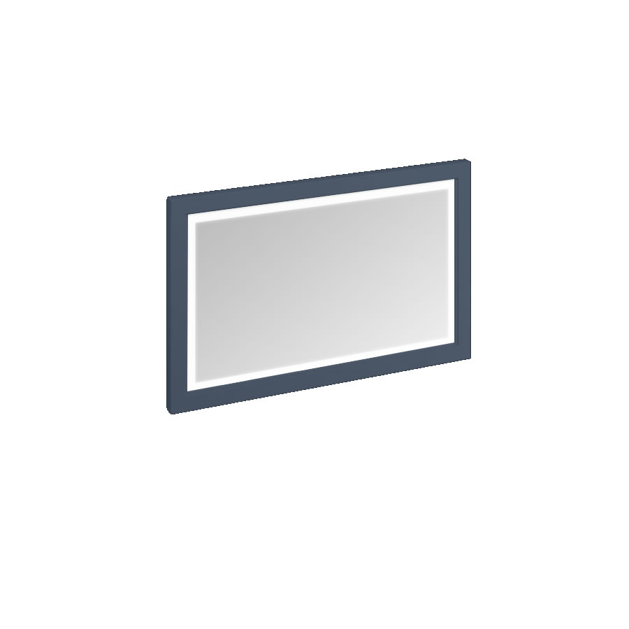 Framed 120 Mirror with LED illumination - Blue
