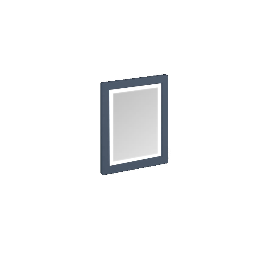 Framed 60 Mirror with LED illumination - Blue