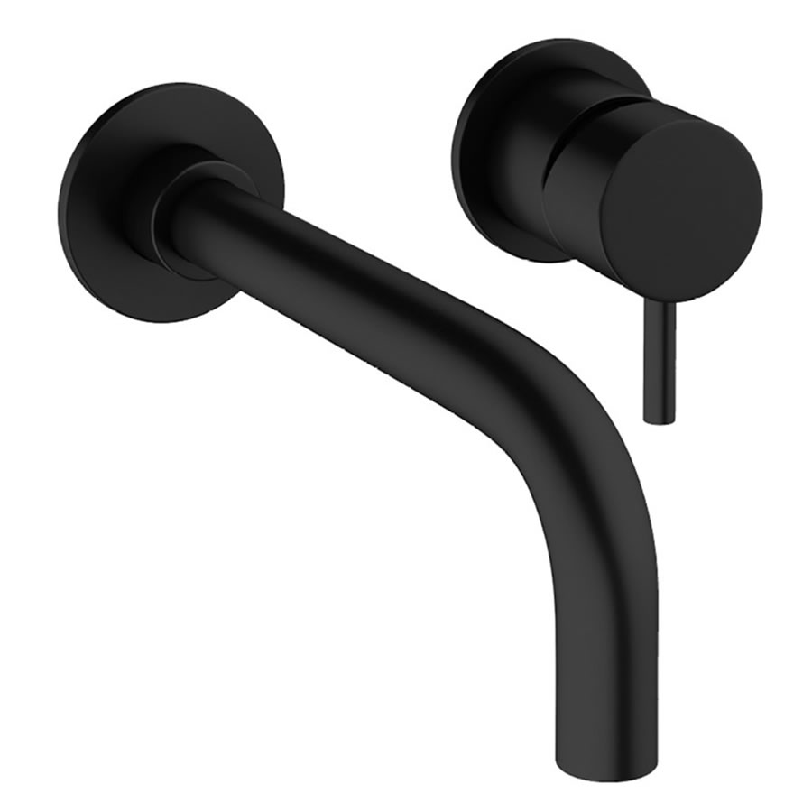 Mike Pro basin 2 hole set Matt Black