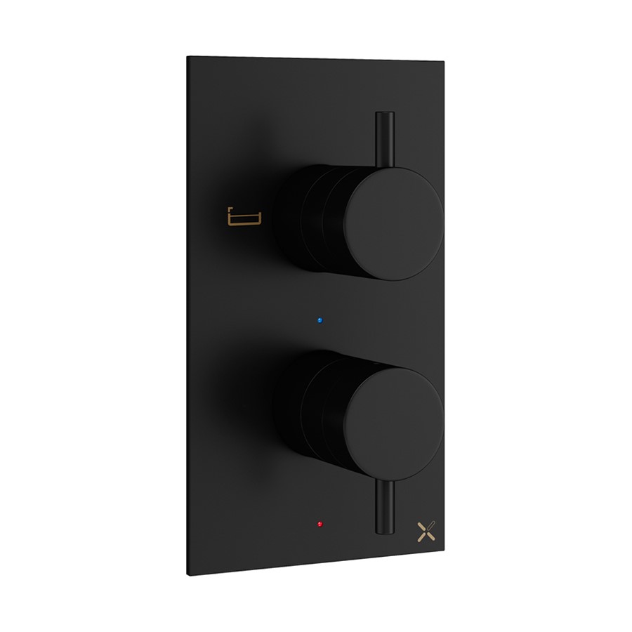 MPRO Thermostatic Shower Valve With 2 Way Diverter
