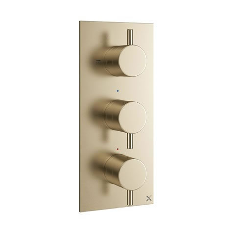 MPRO Thermostatic Shower Valve with 2 Way Diverter Matt Black