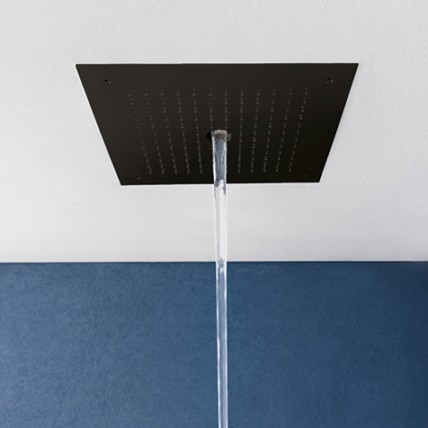 MPRO Stream Shower Head  - Matt Black