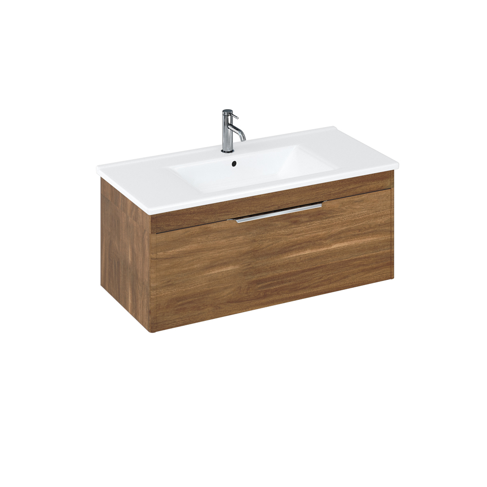 Shoreditch 100cm single drawer Caramel