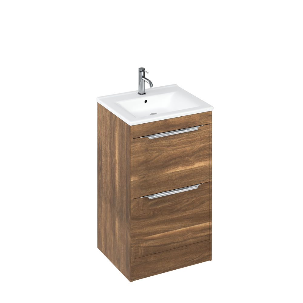 Shoreditch 550mm Floor Standing Caramel and basin