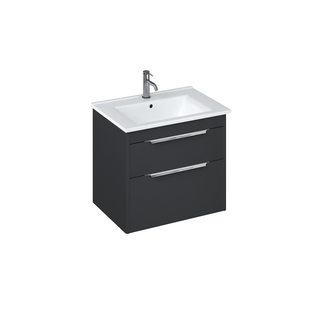 Shoreditch 65cm double drawer Matt Grey