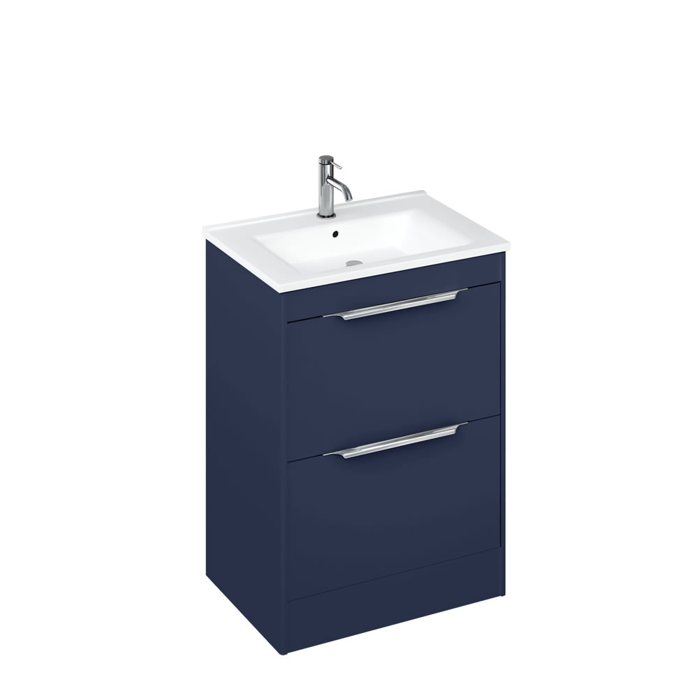 Shoreditch 650mm Floor Standing and square basin