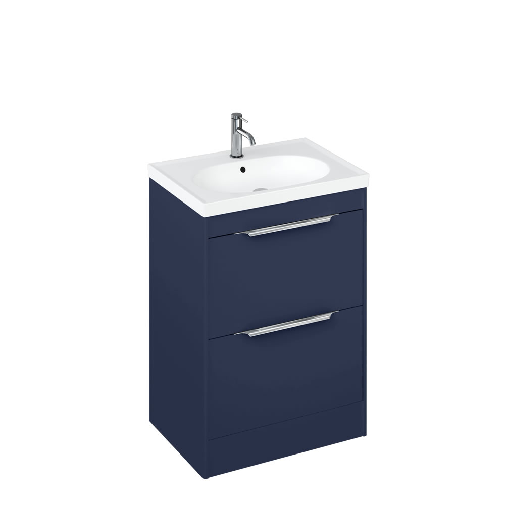 Shoreditch 650mm Floor Standing and round basin