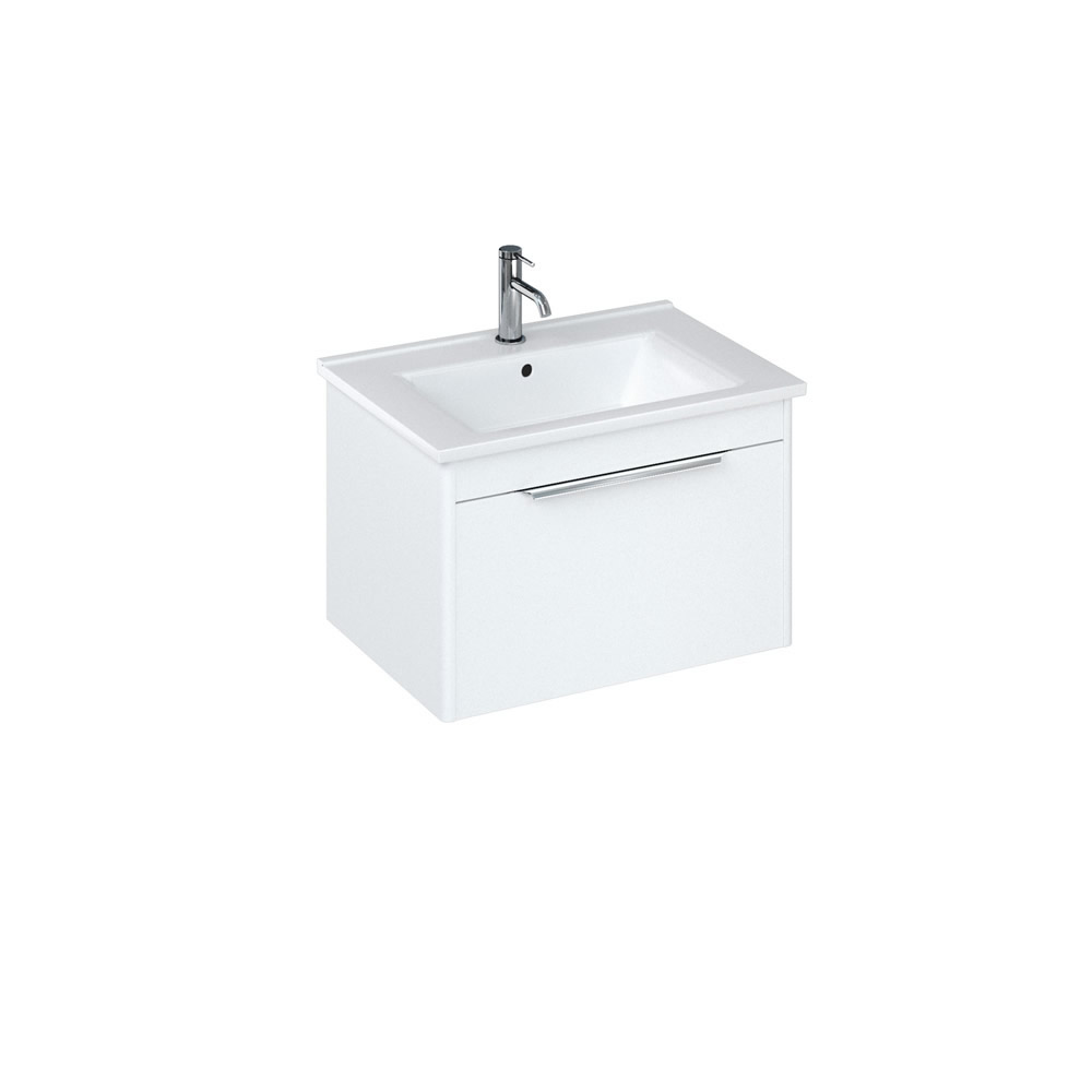 Shoreditch 65cm single drawer Matt White